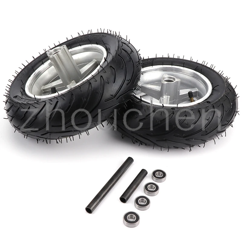 Wheel front 90/65 -6.5 rear 110/50- 6.5 wheels For pocket bike Wheel front TV mini bike