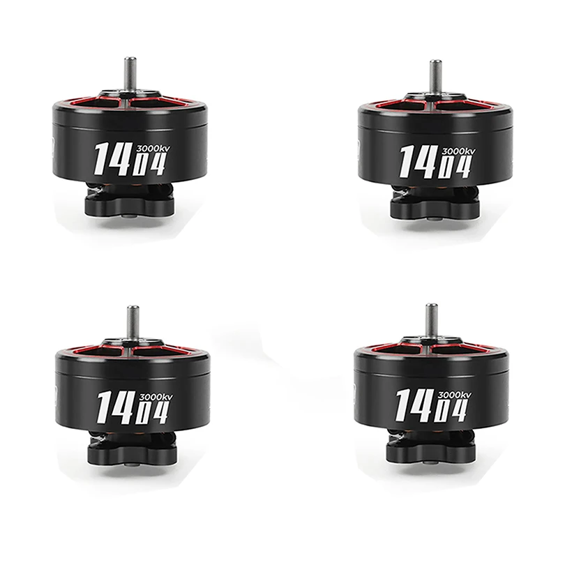 GEPRC 4PCS SPEEDX2 1404 3000KV / 4600KV Motor 1.5mm Shaft 9N12P Configuration For Drone Quadcopter Parts