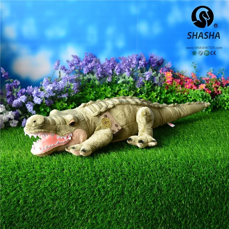 L75cm Cute Realistic Nile Crocodile Plush Toy Animal Crocodile Plush Toy Cuddly Pillow Doll Kids Girl Birthday Gift