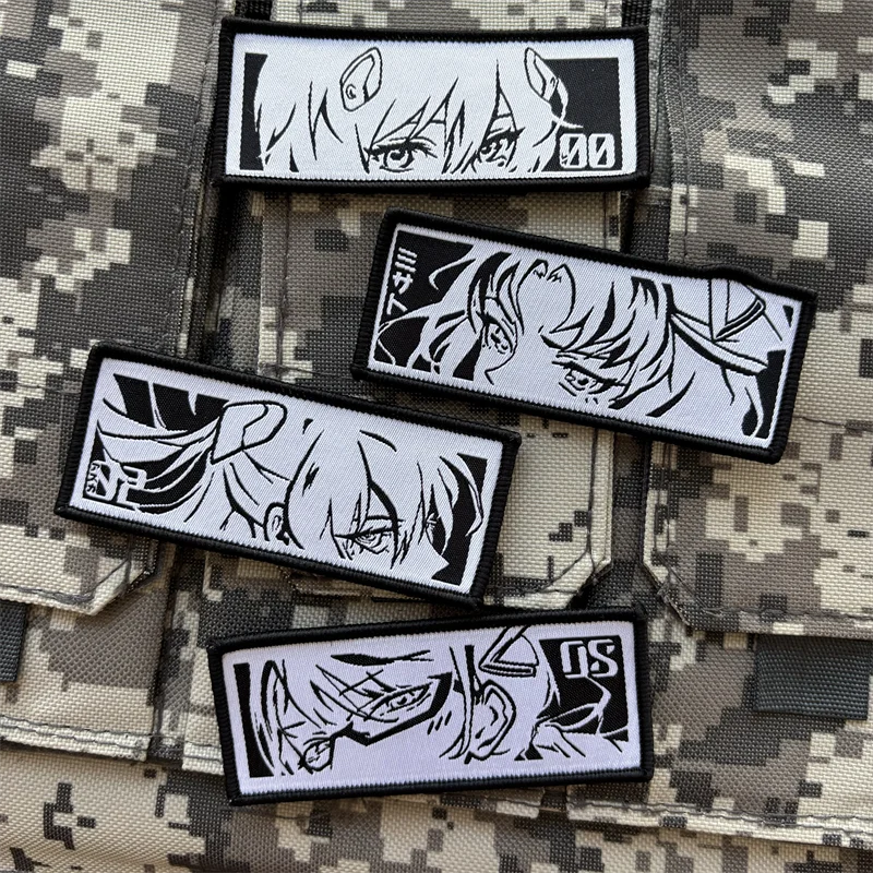 Parche velcro bordado Evangelion Asuka Rei para mochila táctica - imagen 3