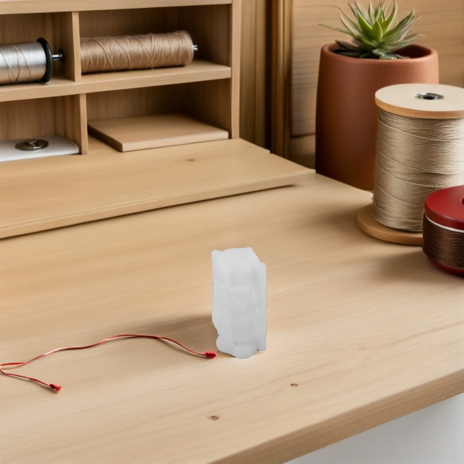 

Silicone Nutcracker Soldier Diy Resin Casting Mold Reusable Pillar Candlestick Holder Epoxy Wax Craft Mold - Diy