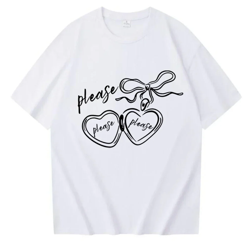 Sabrina Carpenter Please Please Please Music T-Shirt Fan Gift Unisex Fashion Casual T-Shirts  t shirts wmoens  jojo  Casual