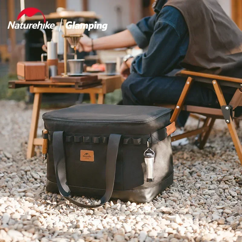 

Naturehike-Outdoor Camping Gas Tank Storage Bag Large Capacity Ground Nail Tool Bag Picnic Cookware Utensils Kit Bag