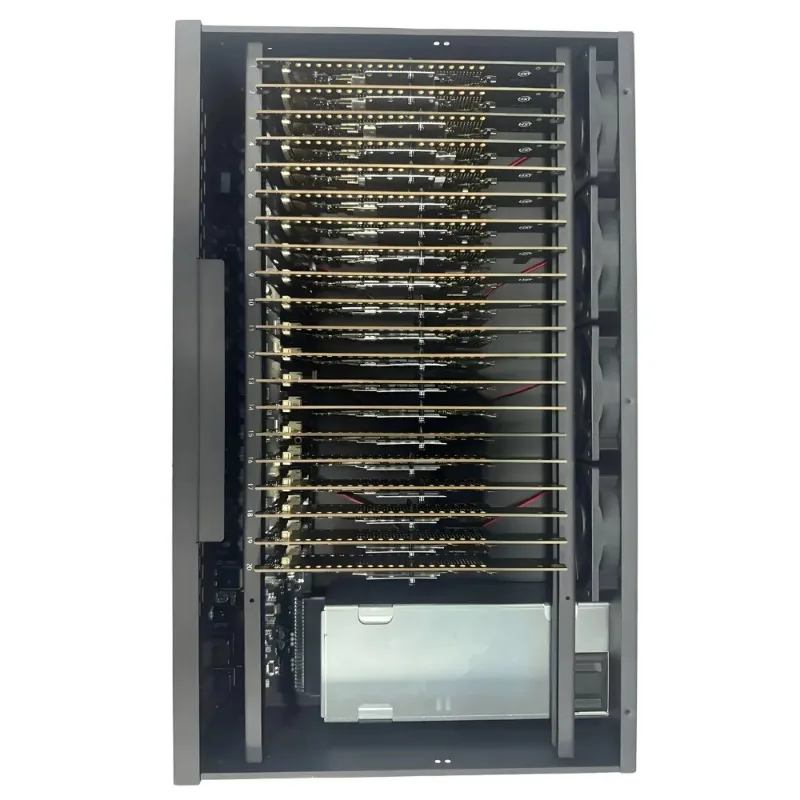 

Mobile phone host box Mobile phone farm box OTG double cut breeding chassis P20 control equipment