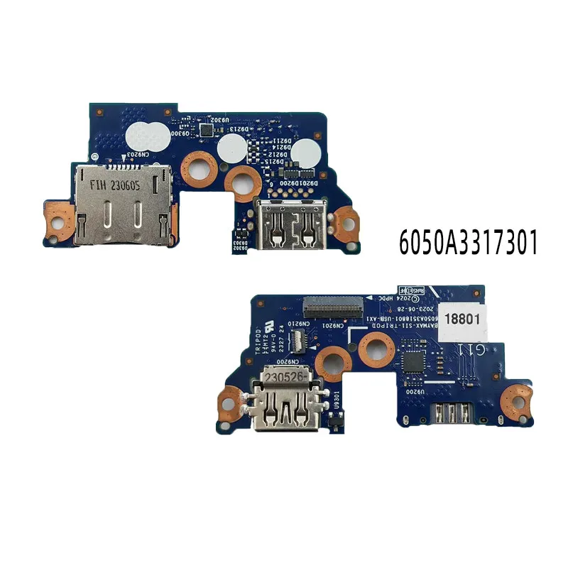 Brand New Original FOR HP EliteBook 830 840 860 865 G8 G9 G10 G11 USB Board & SD Card Reader Board