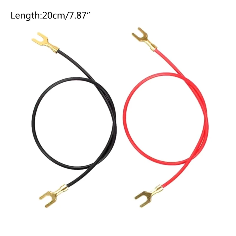 Accesorios para experimentos eléctricos y físicos, Cable prueba horquilla en forma cobre, envío directo