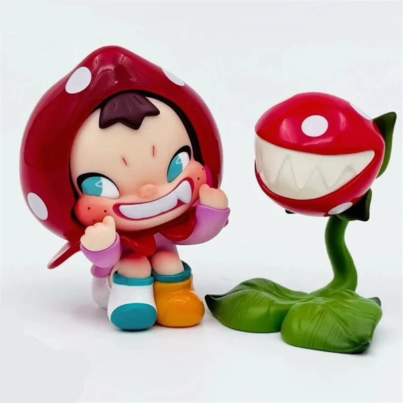 

Подлинная серия 52-игрушек Ninnic Ni Good Mood, сюрприз, случайная слепая коробка, фигурки, милые подарки, настольные украшения, рождественские подарки