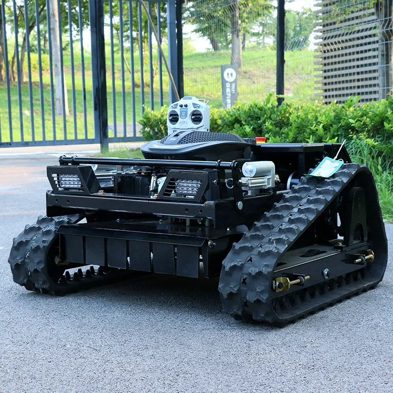 Customized New Design Remote Control Robot Lawn Mower Multi Purpose Rc Lawn Mower For Farmer