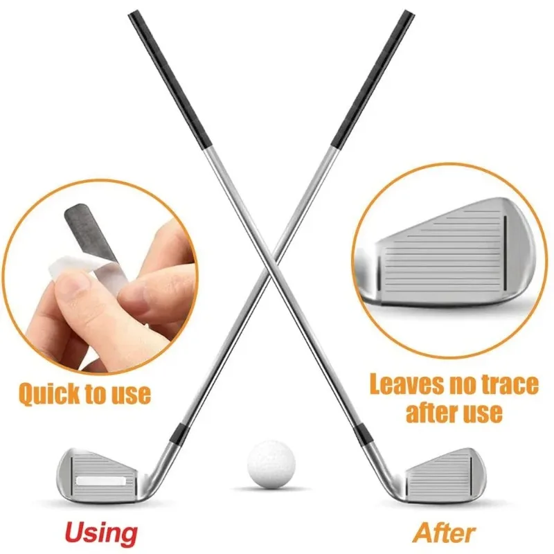 10 Pieces Golf Weighted Lead Tape Adhesive Lead Tape Strips Add Weight for Golf Club Tennis Racket Adjust Weight image 3