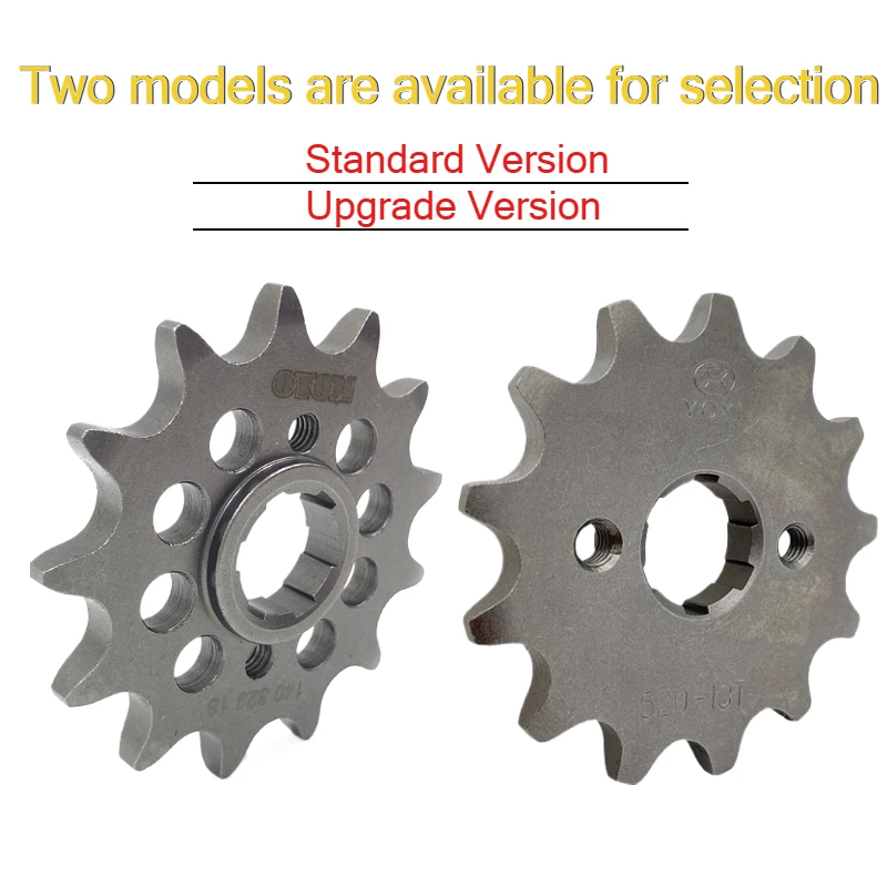 Motorcycle Front Sprocket 520-13T 520 Chain 13 Teeth ZS175FMN ZS172FMM-5 Engine Drive Sprocket Gear For ZONGSHEN PR250 PR300 CB