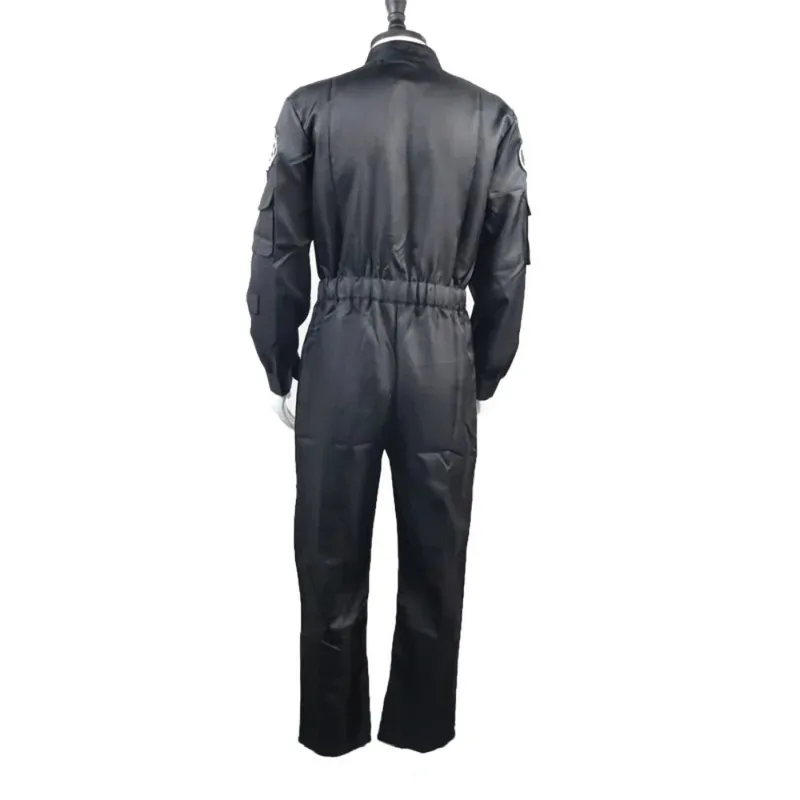 Movie Guerre Stellari Imperial Pilots Cosplay Costume Black 501 Uniform Fighter Pilot Role Play Suit Halloween Carnival Party