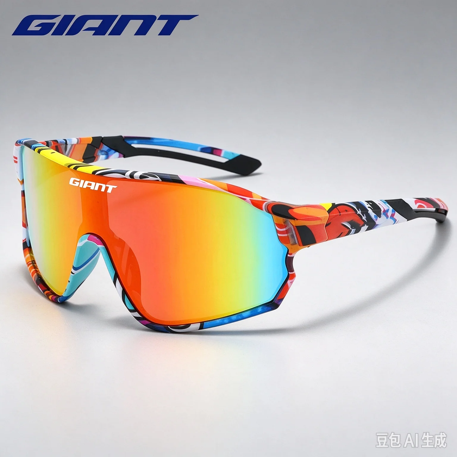 GIANT Cycling Glasses UV400 Anti Fog REVO Lenses HD Clarity MTB/Road Bike sunglasses  men and women