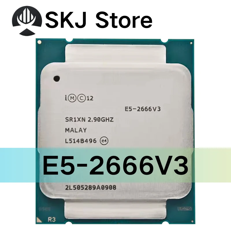 

Xeon E5 2666 V3 E5 2666V3 E5-2666 V3 E5-2666V3 SR1Y7 2,9 ГГц 10 ядер 135 Вт Разъем LGA 2011-3