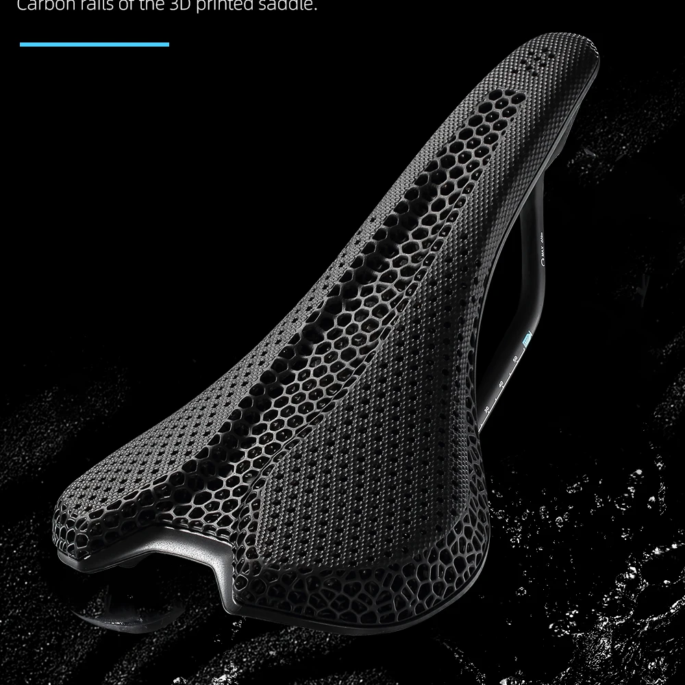 RYET Ultraleichter Carbon 3D-Gedruckter Fahrradsattel 190g/210g 7*9 Fahrrad-Sitzkissen für Rennrad MTB Mountain Gravel Radzubehör – Detail 19