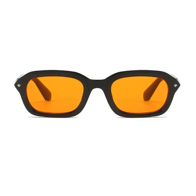 New Vintage Square Sunglasses Woman Retro Sun Glasses Female Orange Mirror Eyewear Brand Designer Gradient Oculos De Sol image 2