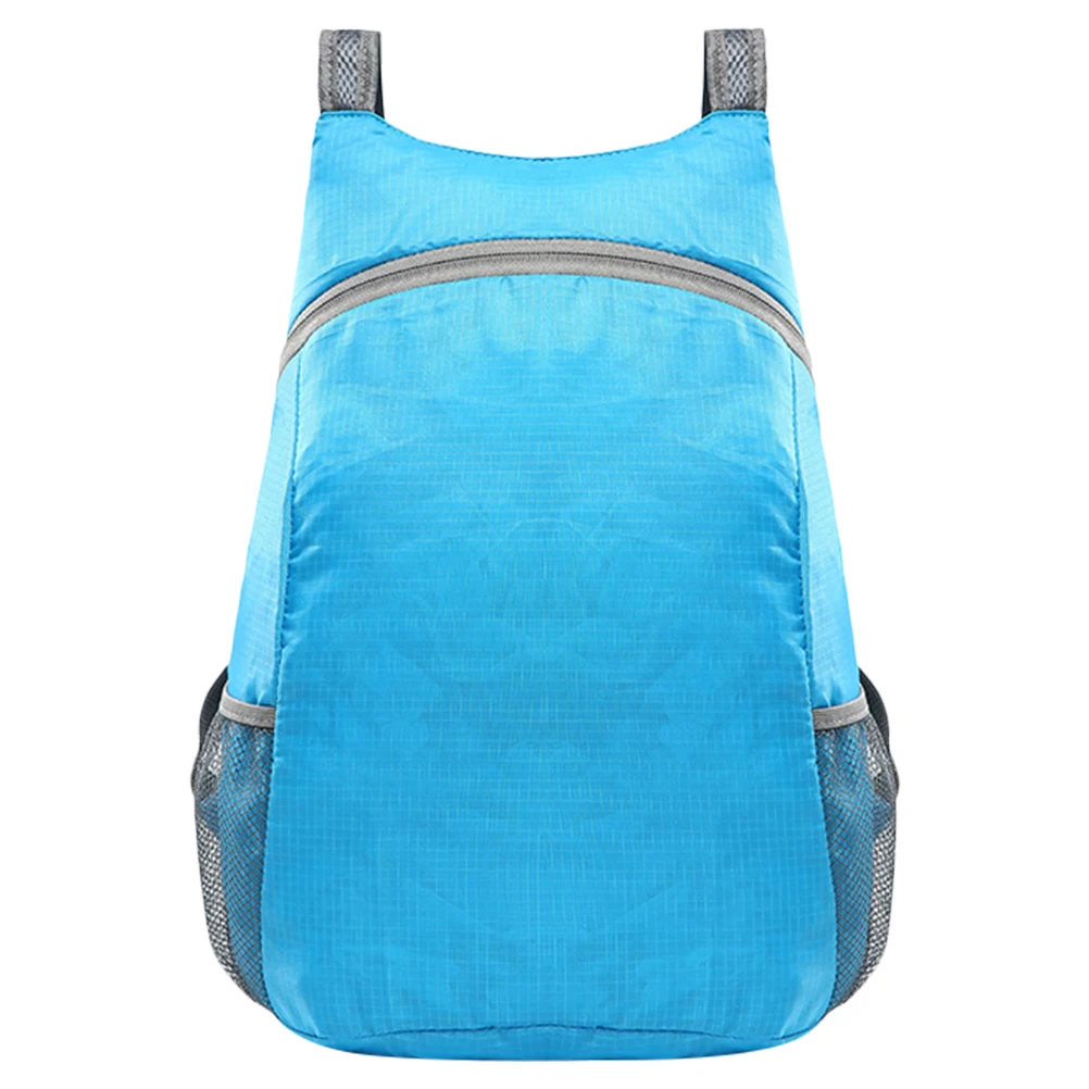 

Travel Backpack Bag Large Capacity Collapsible Foldable Storage Bags for Traveling Blue Waterproof