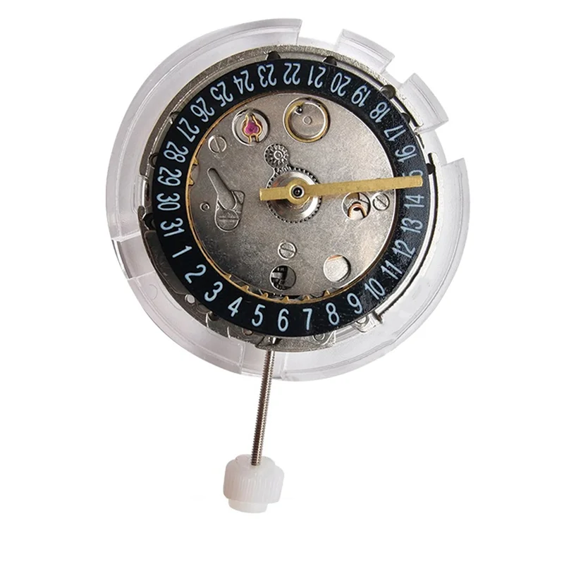 

ABKQ-GMT2813 Watch Movement 6-Digit Single Calendar Four-Needle High-Precision Automatic Mechanical Movement Replacement