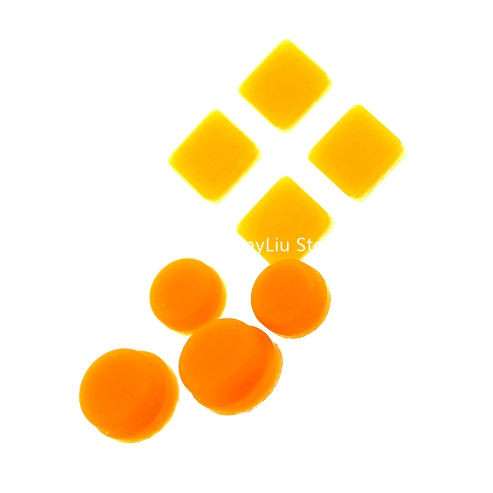 20 set anteriore posteriore alloggiamento guscio piedini a vite copertura per 3DSLL/3DSXL vite piedini in gomma tappo antipolvere copertura per 3DS XL LL