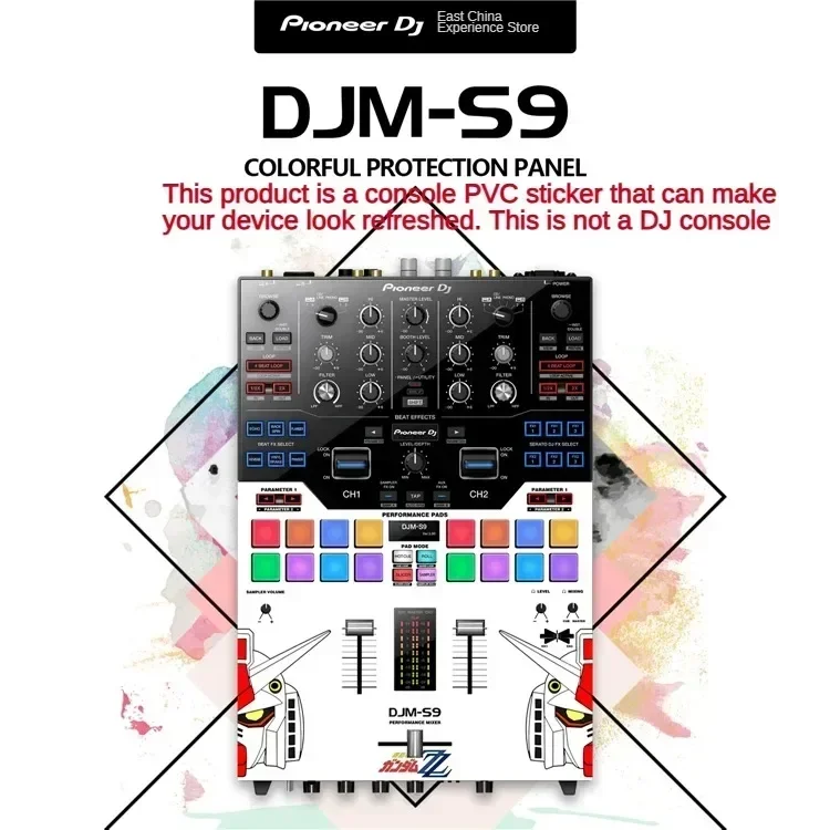 

EDM Fans Pioneer Djm-s9 Mixer Color Protection Panel Scratch-Resistant Waterproof Protective Film(Only Film, Not Machine)