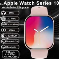 2025 New Original For Apple Watch Series 10 32GB Large memory Bluetooth Call IP68 Waterproof Compass GPS Track Women Smartwatch