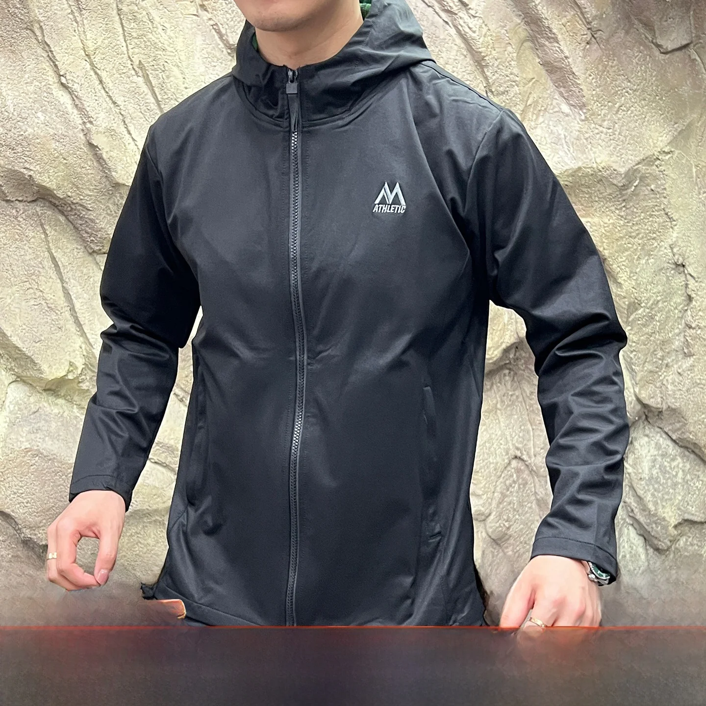 

Мужское дышащее спортивное пальто с капюшоном на подкладке Fce, весна-осень, Новое поступление, длинное волокно из полиэфирного волокна на молнии...