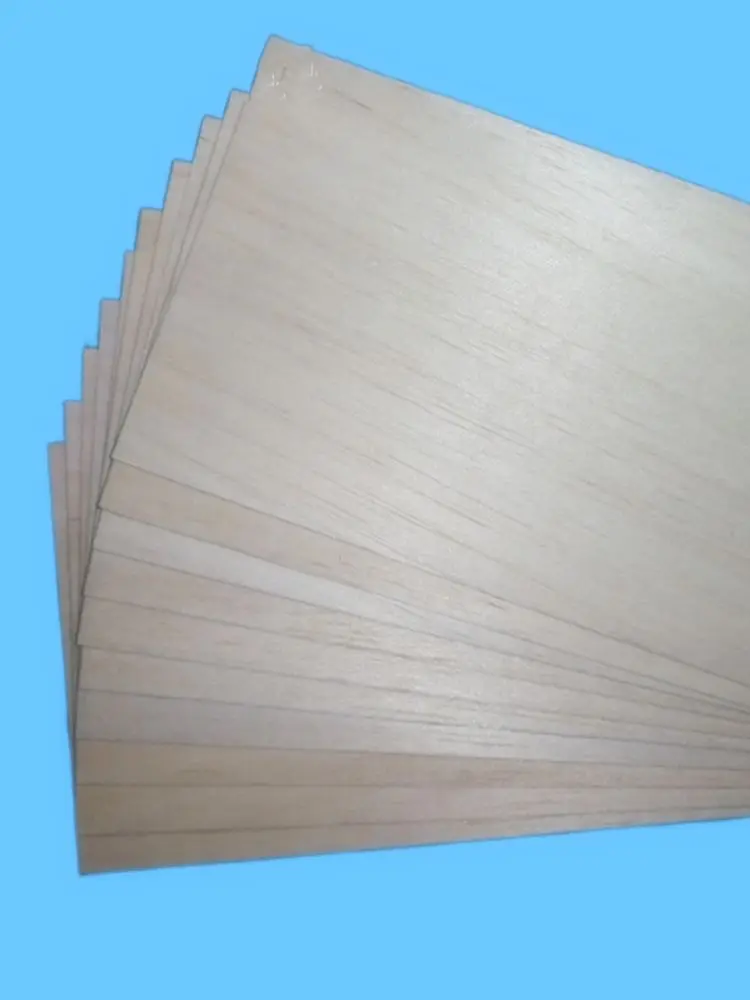 1000x100x2mm AAA+ Model Balsa Wood Sheets for DIY RC Model Wooden Plane Boat Material