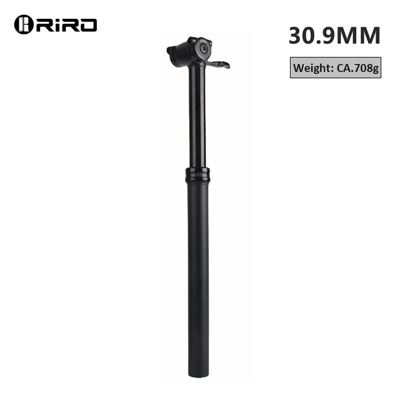 RIRO Bicycle Air Lift Seat Tube 31.6mm MTB Suspension Seatpost Adjustment Mountain Bike Telescopic Shock Absorber Seat Post 30.9