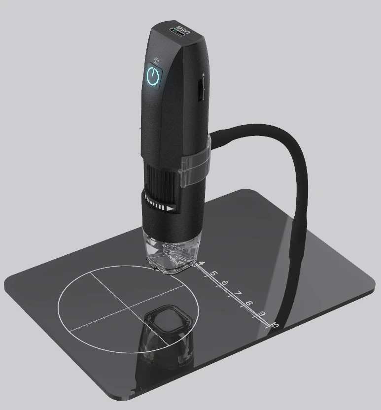 2MP 1080P 50-1000X Continous Focal  WIFI Digital Microscope CMOS Borescope Handheld Endoscope Inspection Otoscope Camera