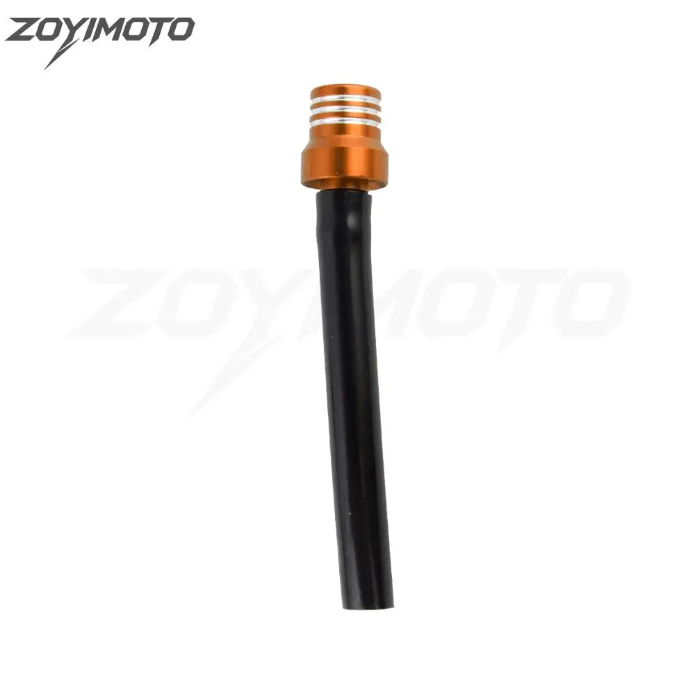 One Way Valve Fuel Tank Cap Vent Breather Hose Tube For Motorcycle Dirt Bike Pit Bike ATV Quad Gas Cap Air Vent Pipe Universal