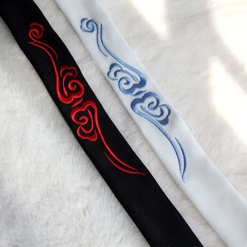 Mo Dao Zu Shi Cosplay Action Figures Toys Hair Band Fairy Hair Ribbon Chinese Wedding Party Headbands Bride Hair Accessories
