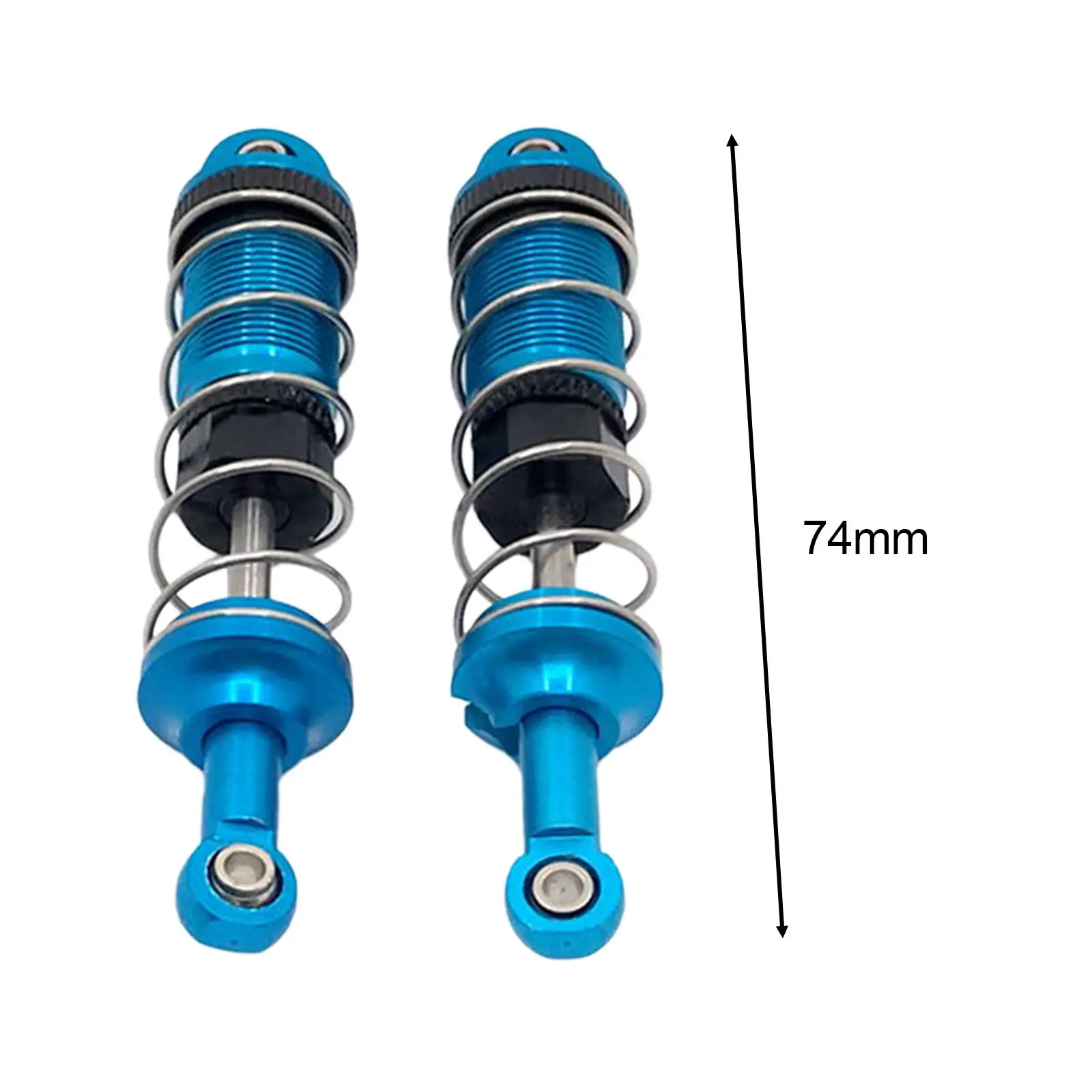2 шт. 1:16 гидравлические передние и задние амортизаторы для Scy 16101 16102