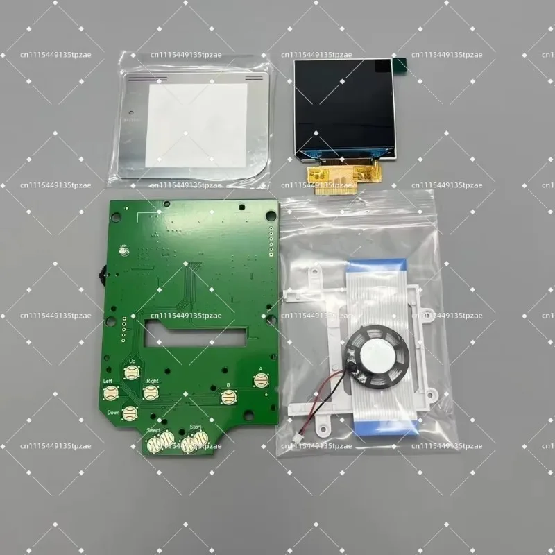 2.45 Inch GB DMG IPS LCD Screen Kit High Brightness Original Size Display For Gameboy GB DMG, No Cutting Required