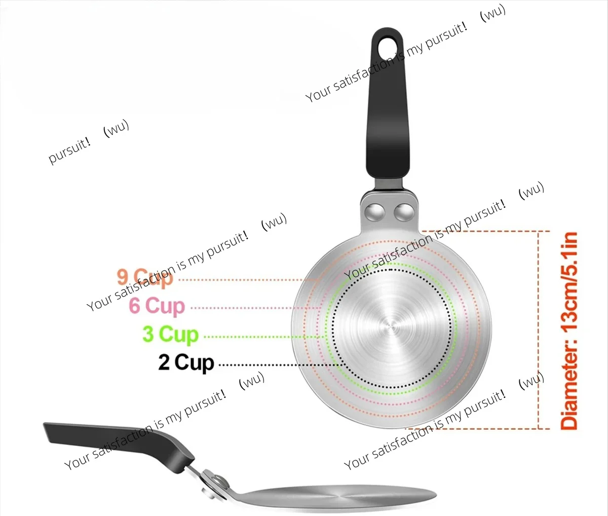 For Aluminum & Stainless Moka Pot Coffee Maker ABXHH Induction Cooker Adapter Plate 13cm/5.1inch Stainless Steel Heat Sink