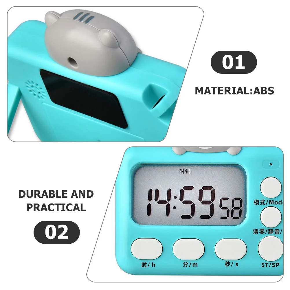 

Plastic For Cooking Countdown Small Kitchen Digital Study Timer Decor Household Timer Kitchen Timers For Cooking Tools