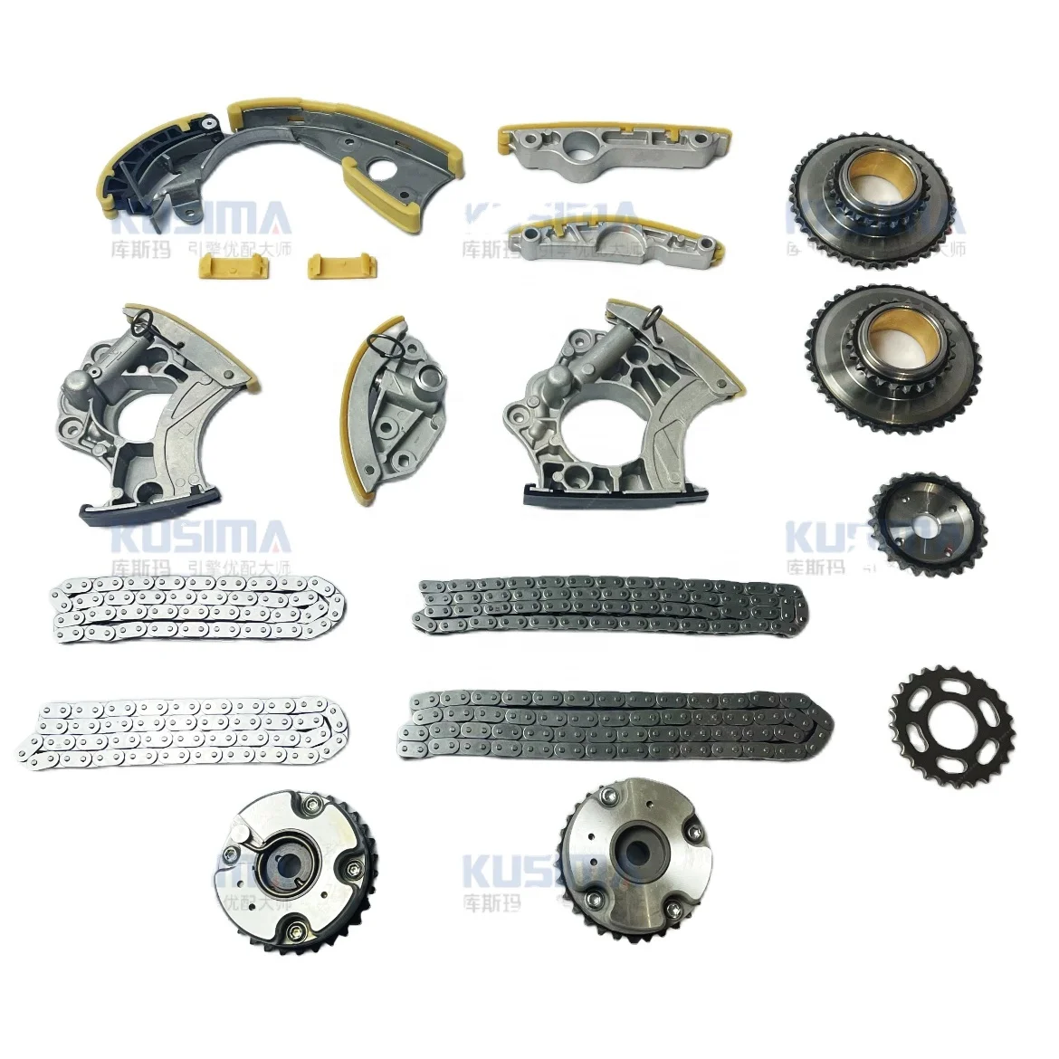 

OEM Quality Complete Timing Chain Kit With VVT Gears For VW C6 3.0T CJT BDX CTJ CLX OE 06E109217Q 06E109218T 079109507T