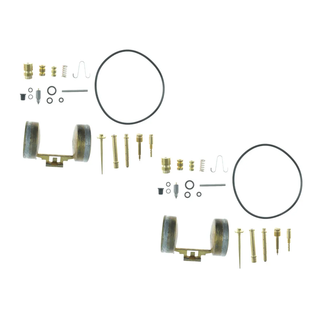 16100-354-004 2 Sets Carburetor Rebuild Repair Kits Set Fit for Honda CB350 Super Sport CL350 Scrambler