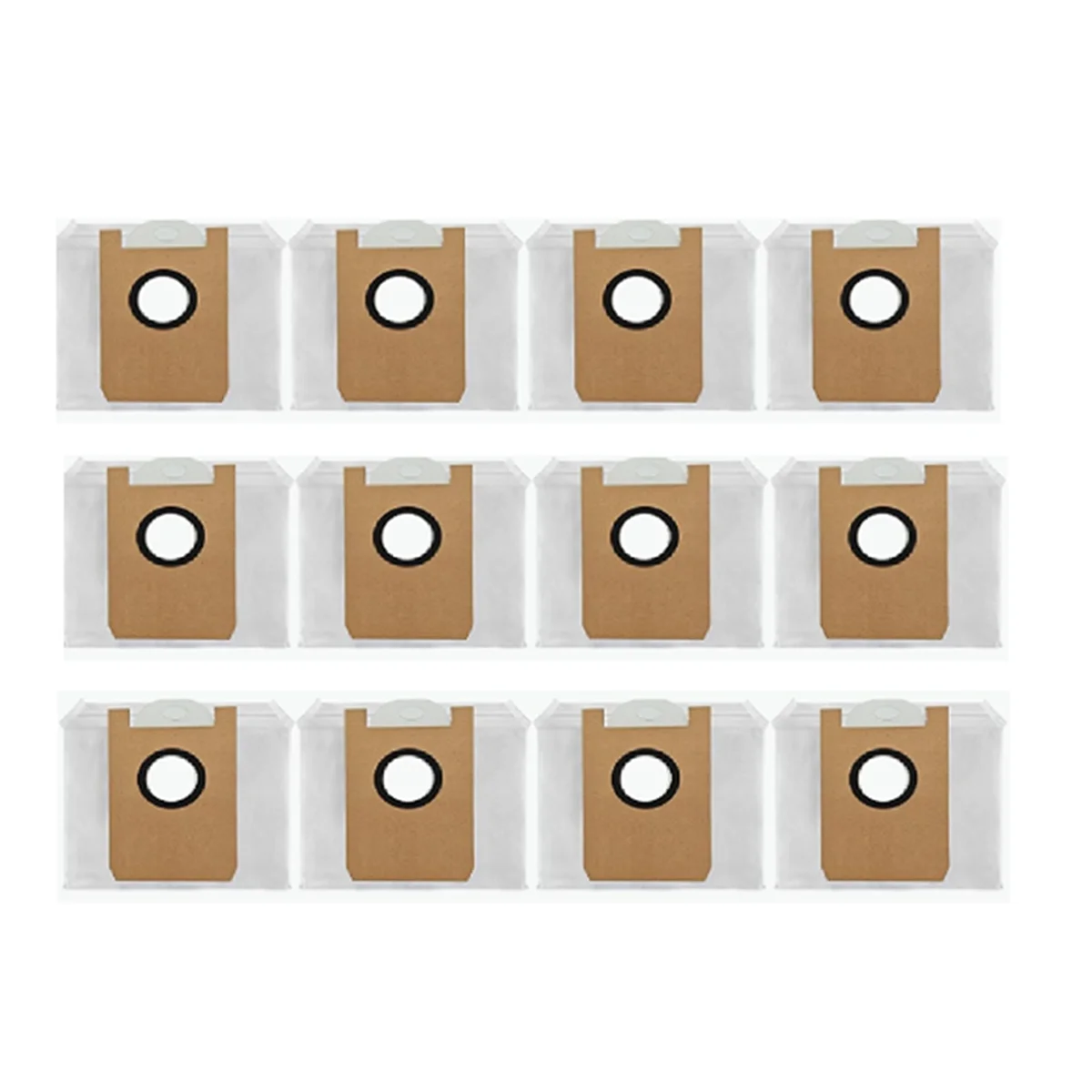 2025 · 12 قطعة أكياس غبار لملحقات كاسحة Airrobo T20+ مدمجة لتدوم طويلاً وتعمل بشكل جيد