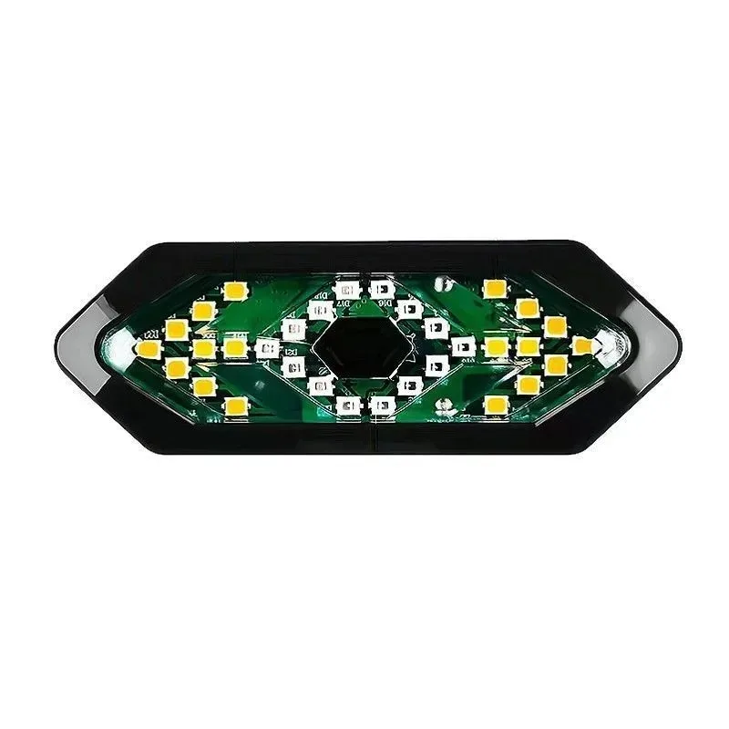 

New for Bicycle Lamp Bike Wireless Safety Warning Tail Light Good Turn Signal Rear Light Remote Bike Lights USB Rechargeable
