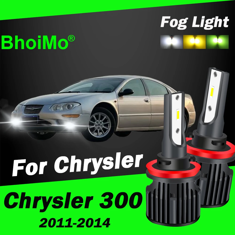 

BhoiMo For Chrysler 300 Led Front Fog Light 2011 2012 2013 2014 Lamps Car Auto Bulb