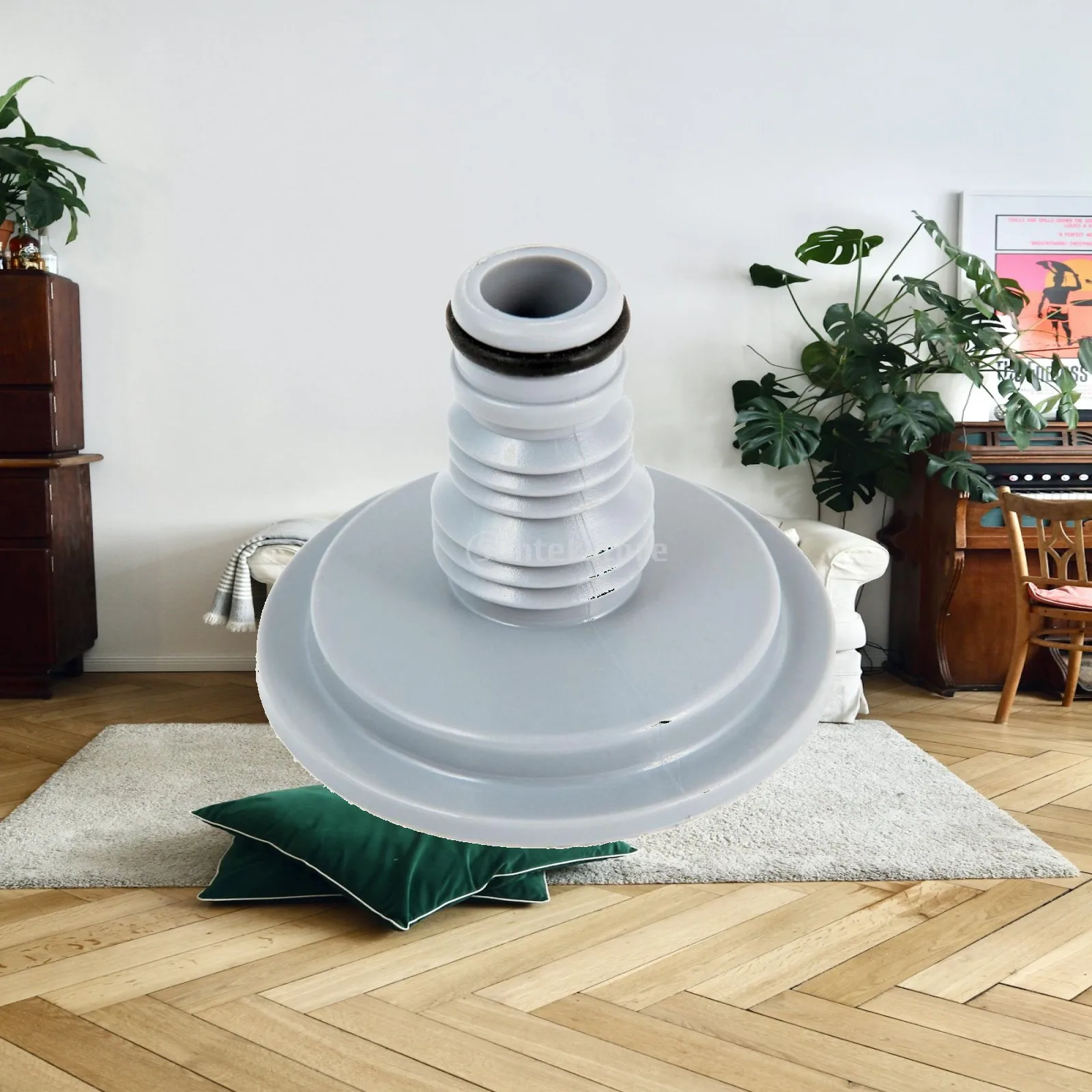 Hose Adapter with Sealing Gasket Leak-Proof Stepped Hose Adapter Connector Compatible Above-Ground for Pool Owners, Sand Filter