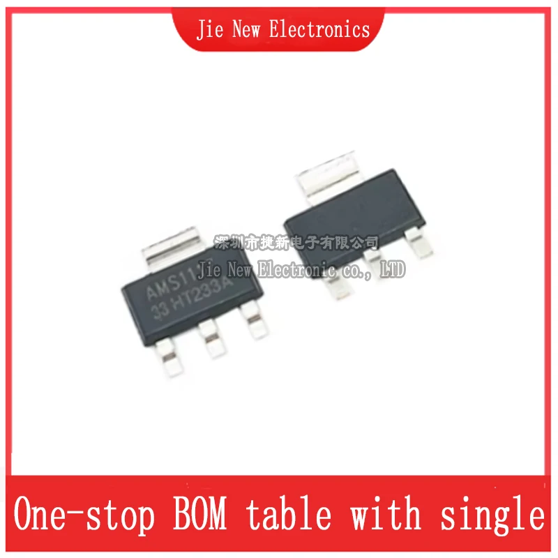 AMS1117-3.3 AMS1117-3.3V , AMS1117 1117 3V 1A SOT223 Voltage Regulator Best quality