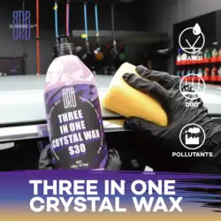 Intense Gloss Sio2 Ceramic Coating Hyperwax, Hyper Gloss Shine, Safe for Cars, Trucks, SUVs, Motorcycles,RVs & More,16 fl oz