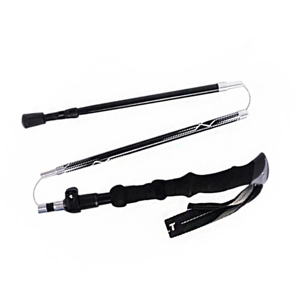 Trekking Poles Foldable Climbing Hand Rod Waterproof Walking Stick