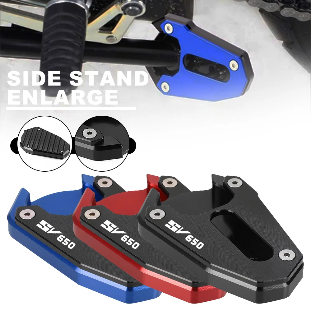 Kickstand Zijstandaard Voor SUZUKI SV650X 2018-2022 SV650 SV650 2015-2022 SFV650 SFV 650 Gladius Vergroten Extension Ondersteuning plaat