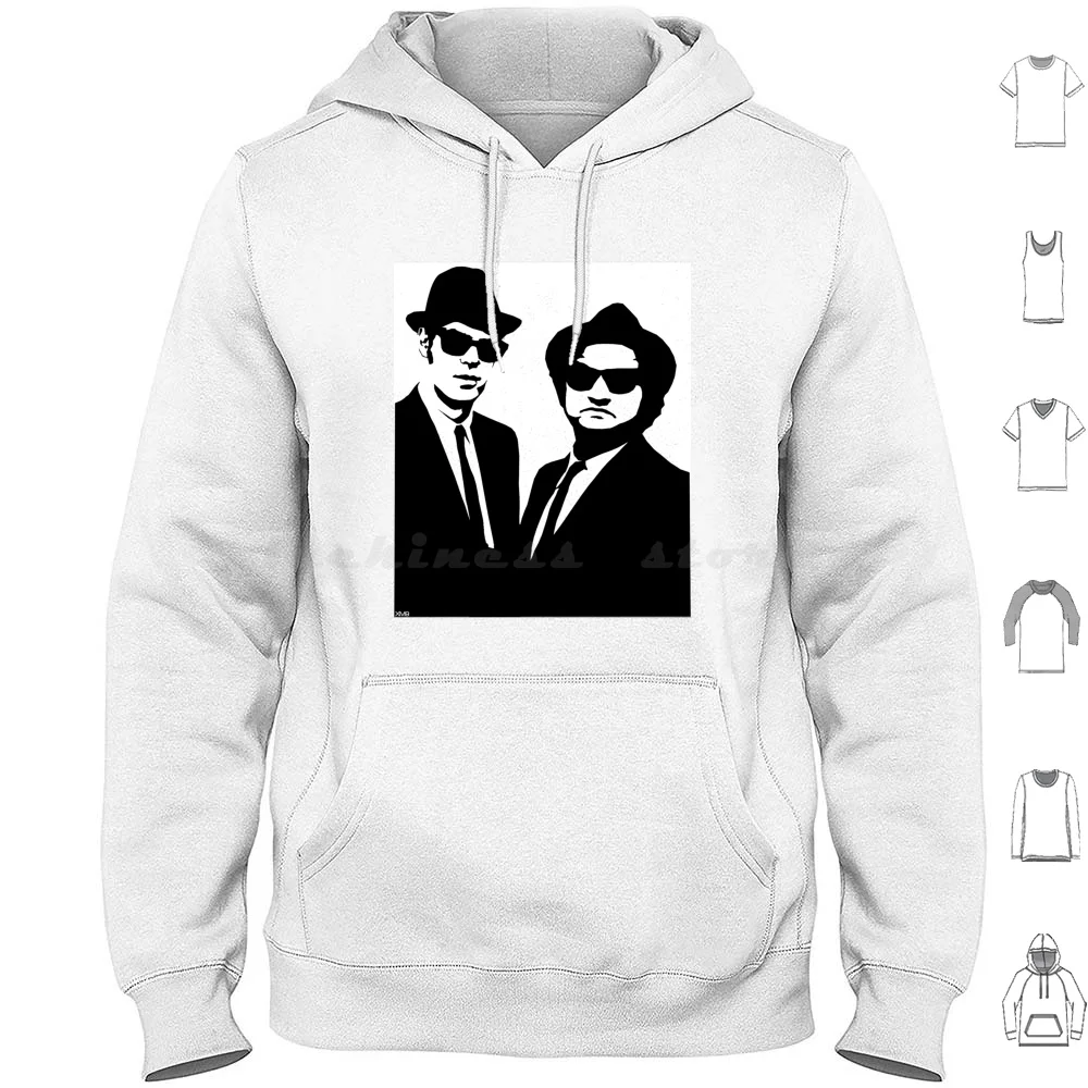 Blues Brothers Hoodies Long Sleeve Cult Cool Important Classics Rare