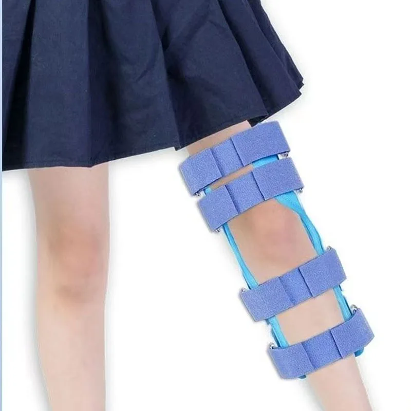 NEW Children's Adjustable Joint Fixation Brace-Lower Limb Patellar Fracture Brace-Meniscus Injury/Sprain Medical Knee Support