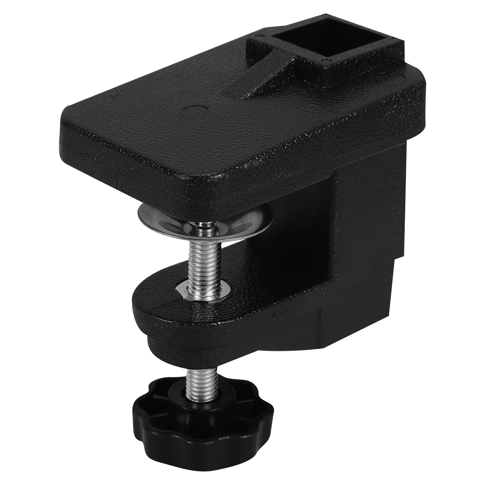 Abrazadera de mesa para el cuidado de mascotas, barra de suspensión de Metal negro resistente, Clip de fijación, accesorio de mesa de aseo confiable, suministro para mascotas
