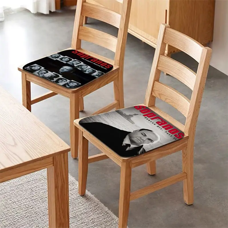 

James Gandolfini The Sopranos Decorative Seat Cushion Office Dining Stool Pad Sponge Sofa Mat Non-Slip Sofa Cushion