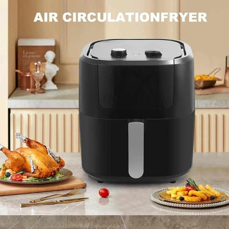 British and European large-capacity 7.7L fried chicken, French fries, egg tart, barbecue, multi-functional air fryer