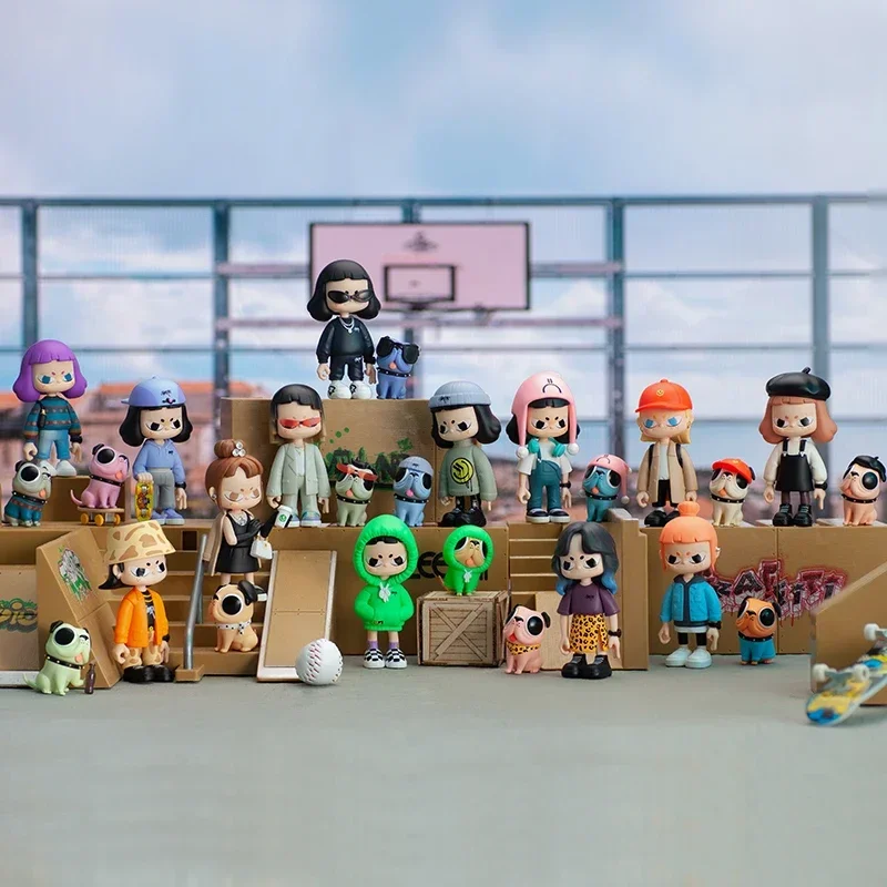 

POP MART Vita's OOTD Series Blind Box Toys Guess Bag Mystery Box Mistery Caixa Фигурка Surpresa Симпатичная модель на день рождения